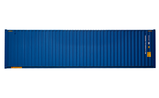 Porte double High Cube de 40 pieds