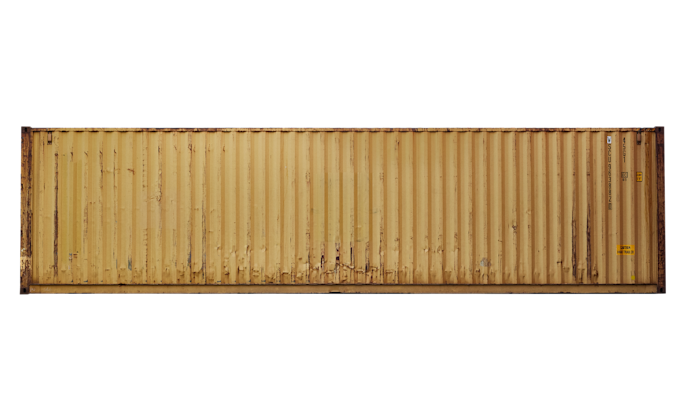 40 pieds cubes de haut