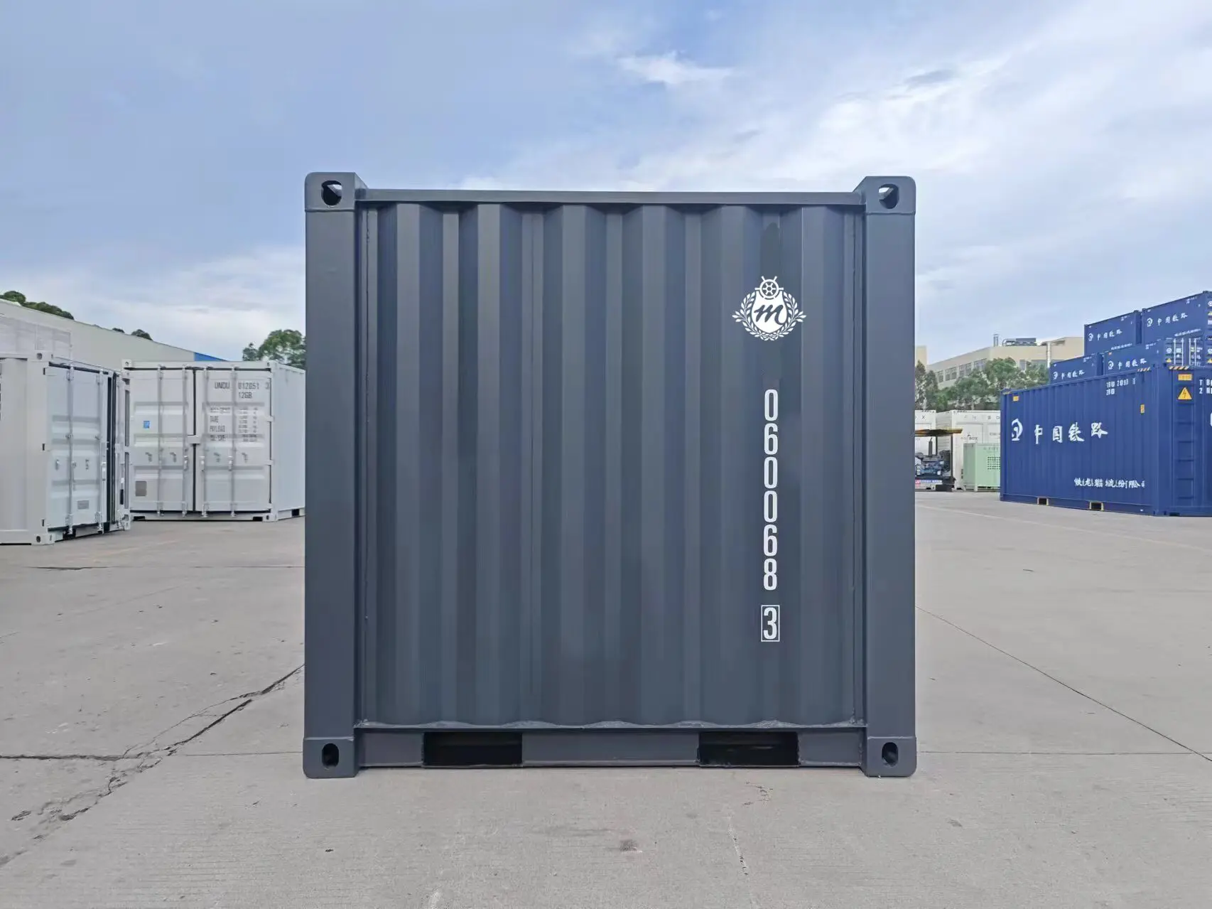 Conteneur de matériaux de 6 pieds