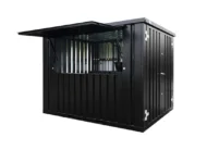 Conteneur bar démontable 3×2 XL RAL 9005