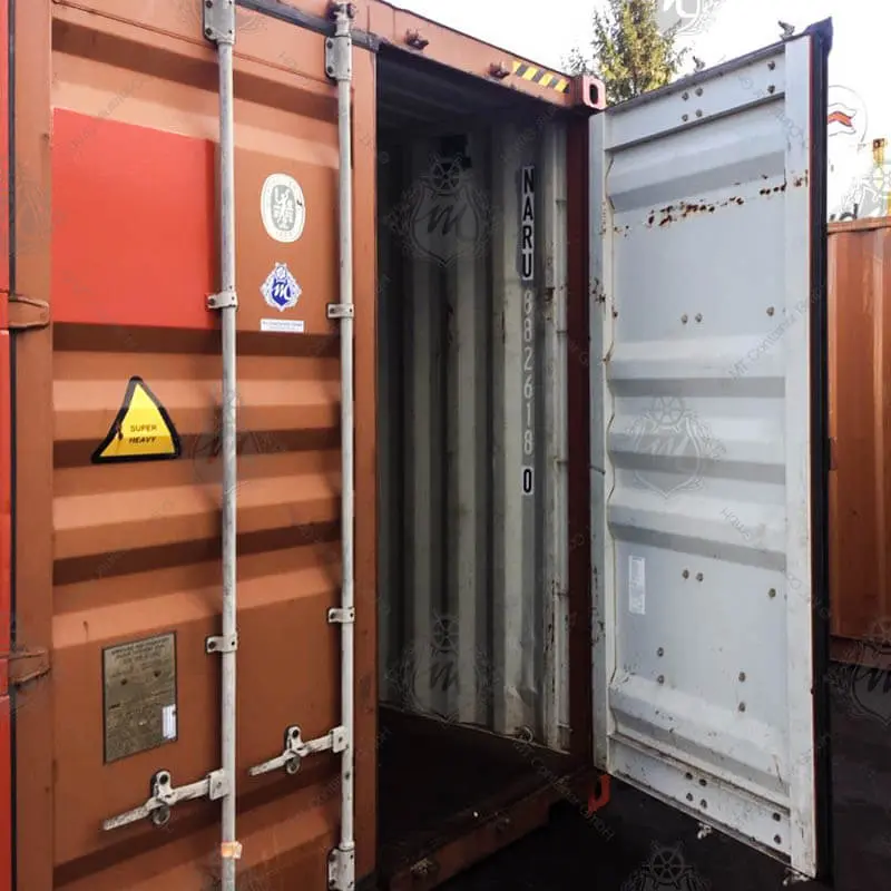 Conteneur maritime High Cube de 40 pieds